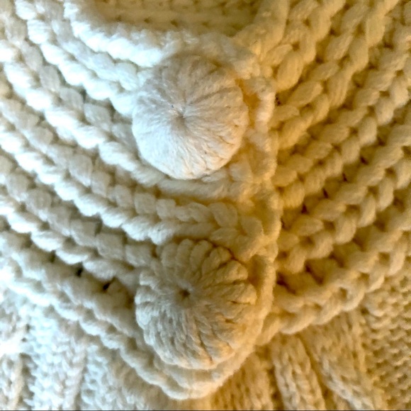 ✨HP✨NWT Cynthia Rowley girl’s sweater, 18 months, white, adorable! - Picture 9 of 12